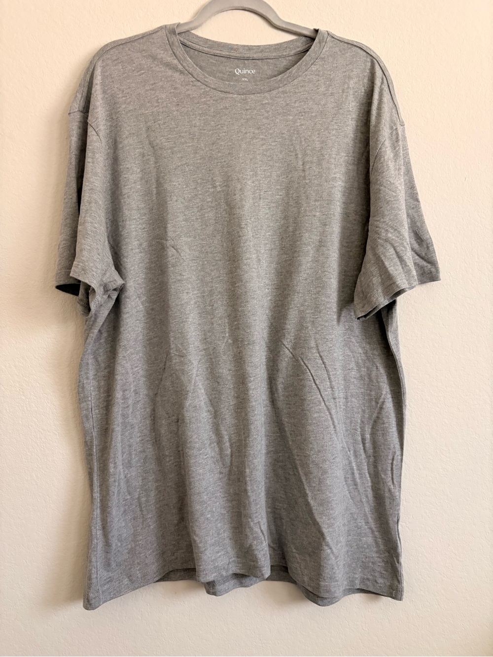 NWT Quince Men’s Crew Neck T-Shirt - Gray size xxl